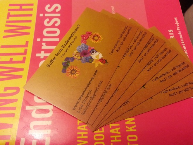 Bloomin' Uterus business cards