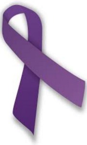 purple ribbon - child abuse