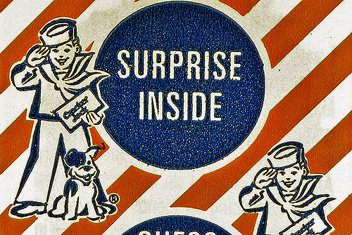 Cracker Jack surprise