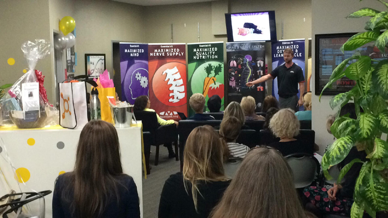 Element Wellness Center group photo at presentation