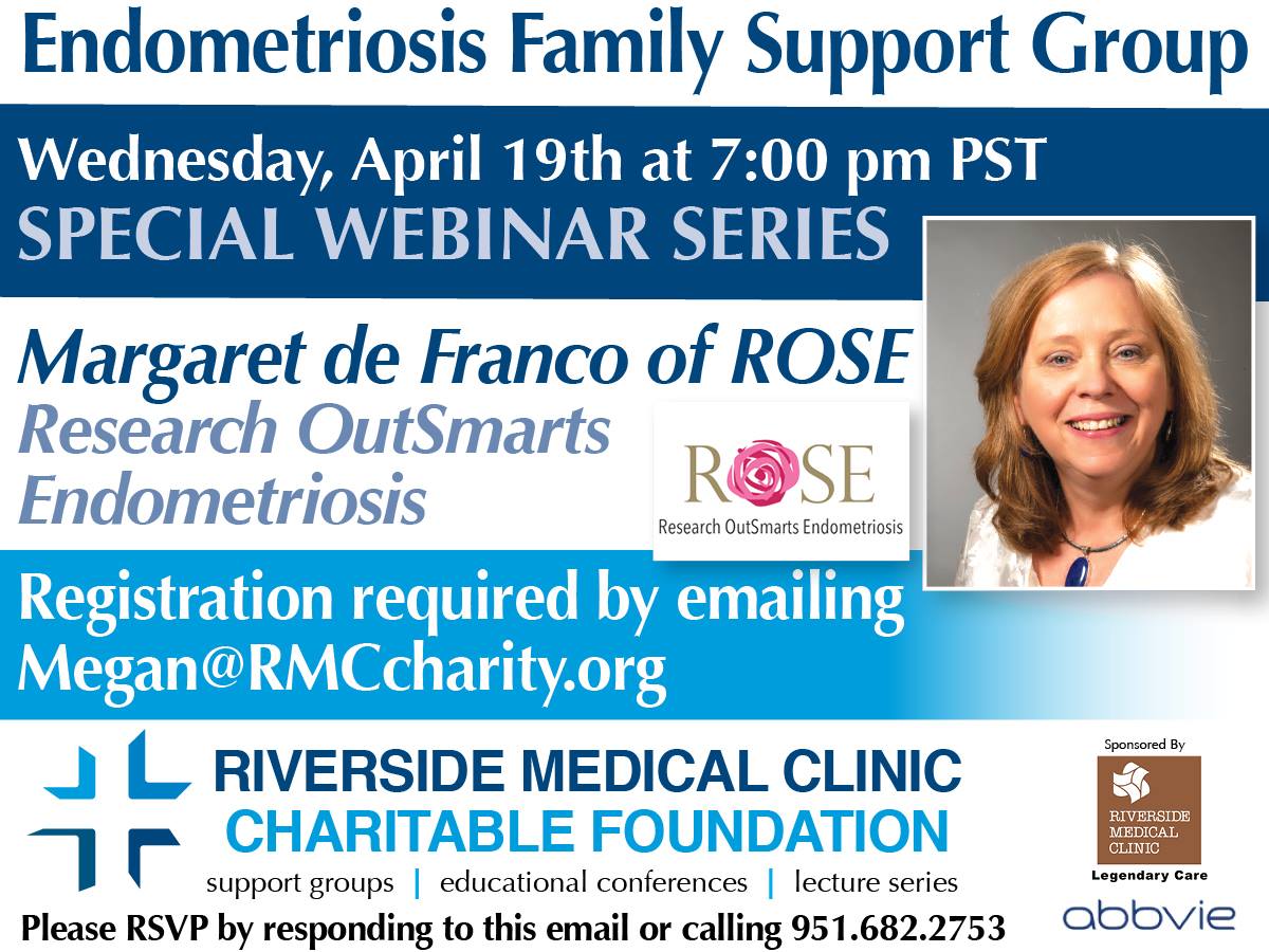 event flyer for webinar by Margaret de Franco