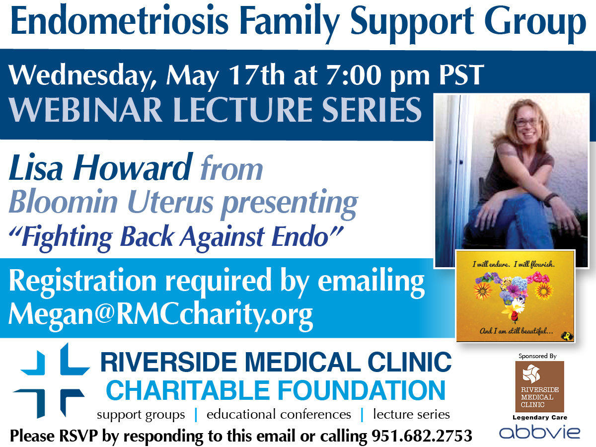 Event flyer for Lisa Howard webinar