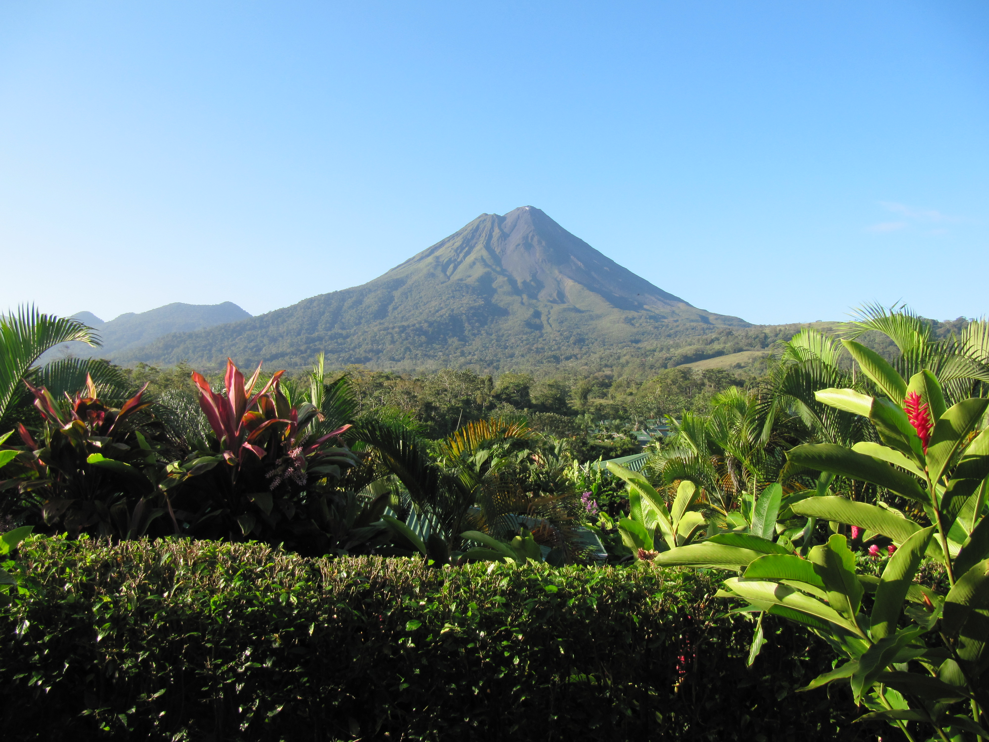 Calm Volcano in Costa Rica