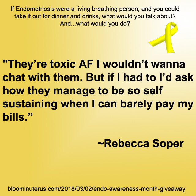 They’re toxic af I wouldn’t wanna chat with them. But if I had to I’d ask how they manage to be so self sustaining when I can barely pay my bills.