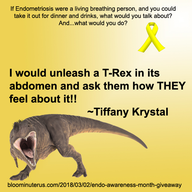 I would unleash a T-Rex in its abdomen and ask them hiw THEY feel about it!!