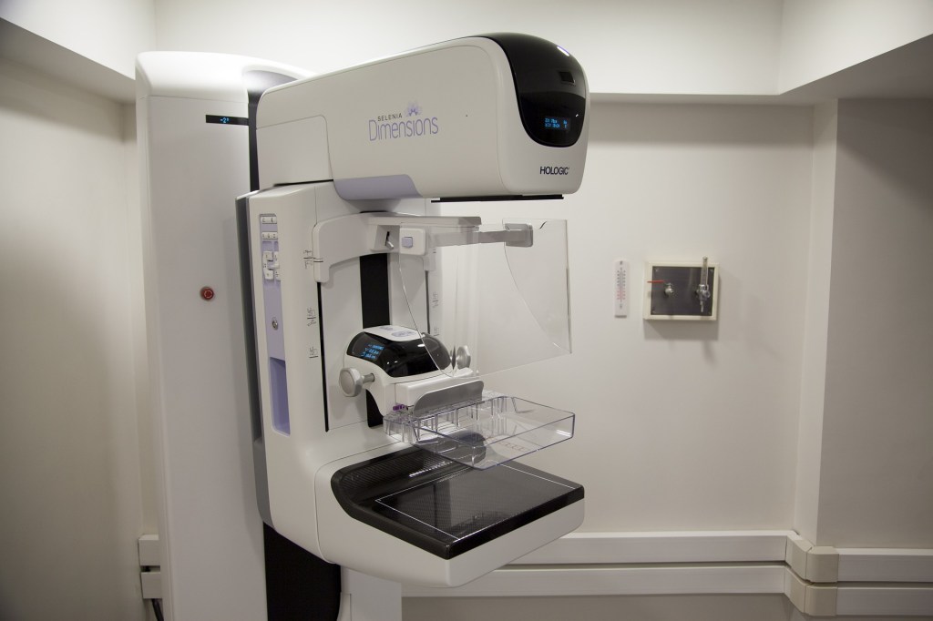Mammogram machine